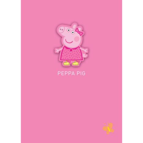 Pink Peppa Pig Card £1.99